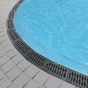 ВОДАЛЕНД Лоток поворотный пластиковый DN100 H75 с решеткой