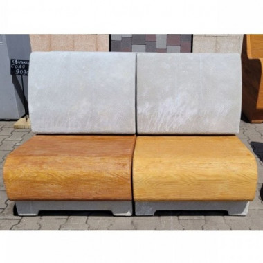 ЗОЛОТИЙ МАНДАРИН Лавка Пафо пряма зі спинкою - Заображення 1