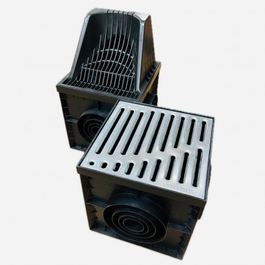 Дощоприймач 300х300 чорний