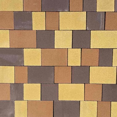 Плац (персик, жовтий, коричневий)