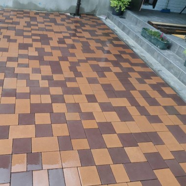 Плац (персик, коричневий)