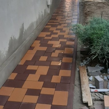 Плац 60мм (персик, коричневий)