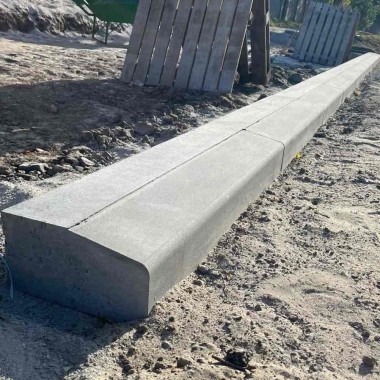 Бордюр дорожній (сірий 1м)