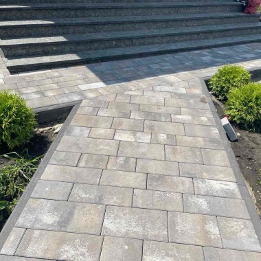 Бордюр парковий 1м(чорний), Патерн Нуоро
