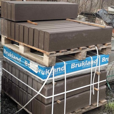 Поребрик 1000*200*80мм(Коричневий)