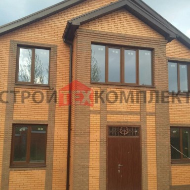 Цегла Керамейя Рустика 43 та Янтар