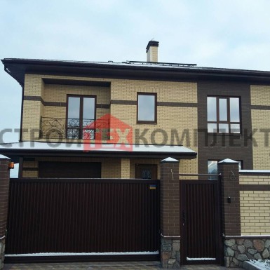 Цегла Керамейя Рустика 43 та Янтар